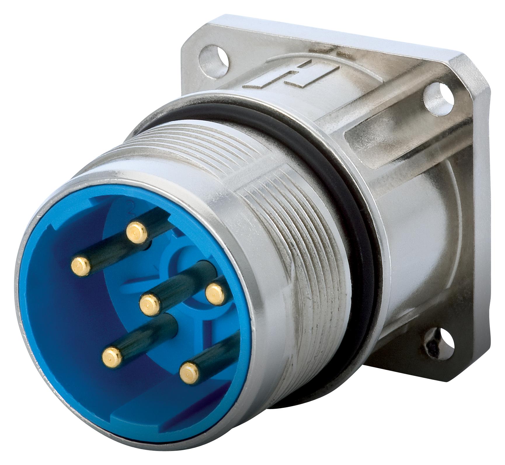 7.601.000.000 CIRCULAR HOUSING, PLUG, SIZE M23, BRASS HUMMEL