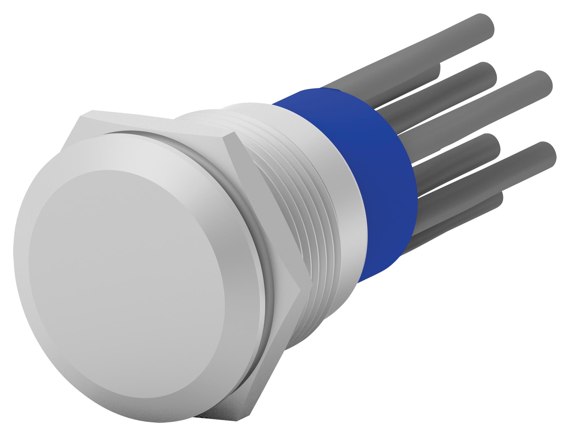 AV1920RG12T5Q04 VANDAL RESISTANT SW, DPST, 3A, 250VAC ALCOSWITCH - TE CONNECTIVITY
