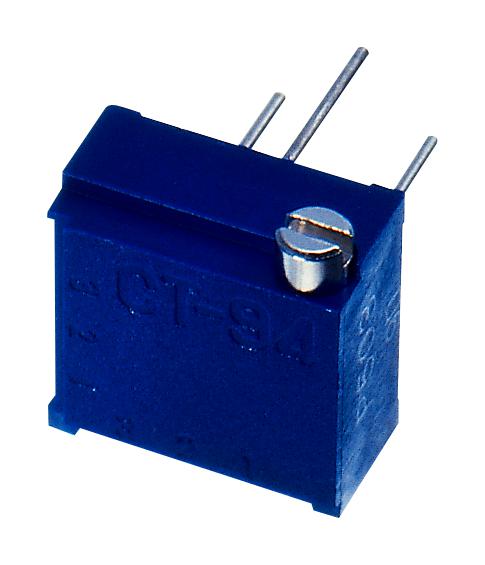 CT-94EP203 TRIMMER POT, CERMET, 20K, 18TURN, TH NIDEC COPAL ELECTRONICS