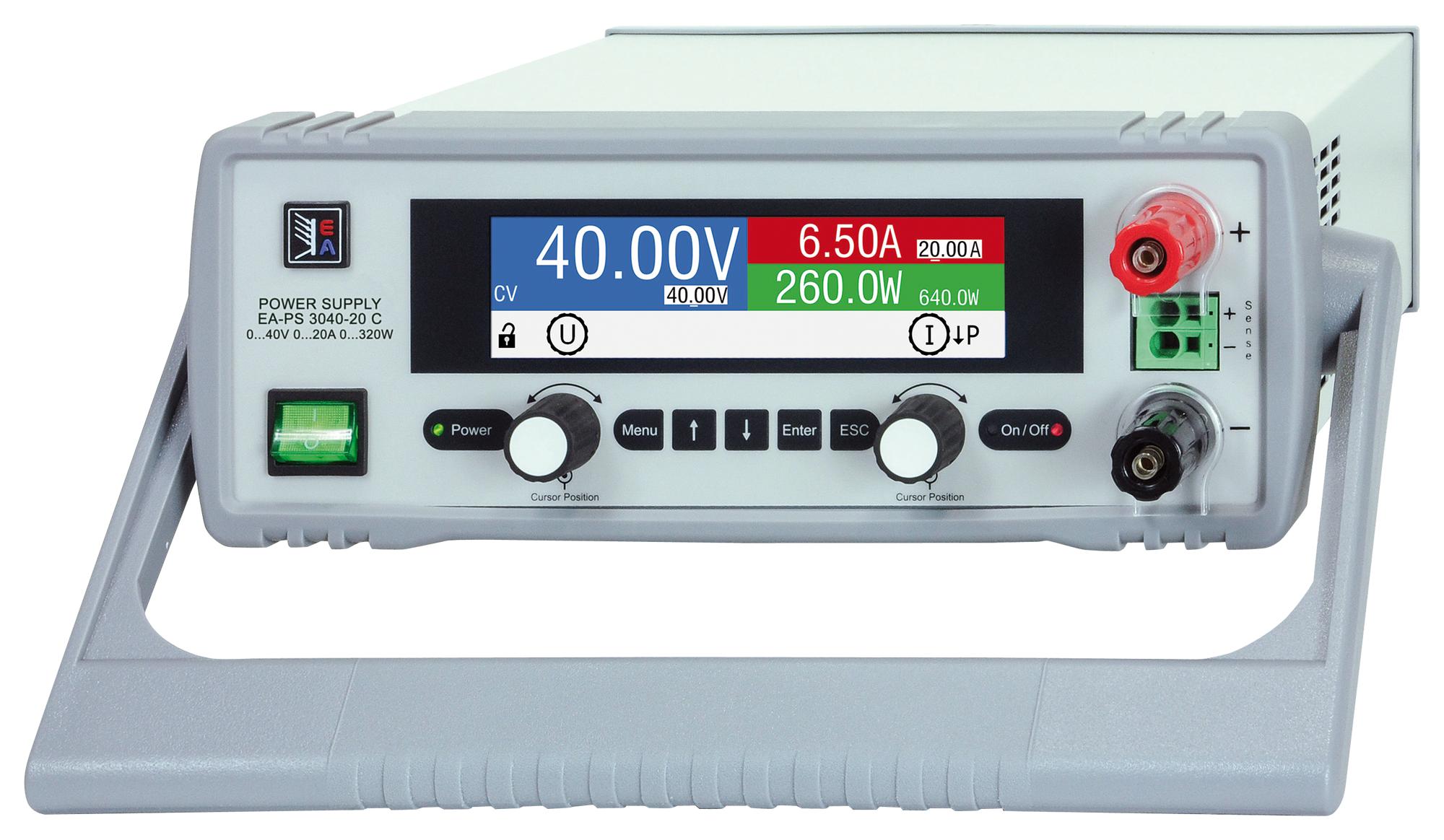 EA-PS 3040-10 C DC POWER SUPPLY, BENCH, PROG, 10A, 40V EA ELEKTRO-AUTOMATIK