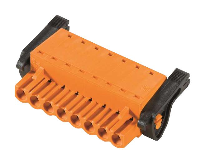 1014420000 TERMINAL BLOCK, PLUGGABLE, 6POS, 12AWG WEIDMULLER