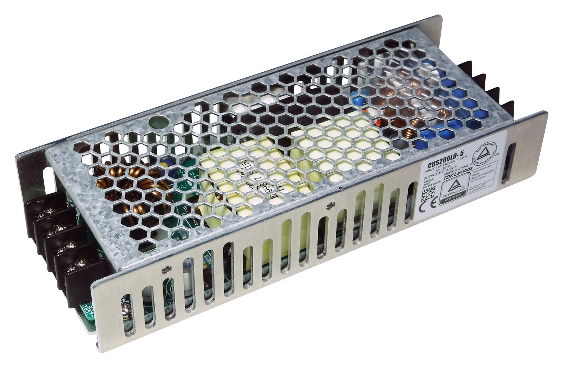 CUS-200LD-48 POWER SUPPLY, AC-DC, 48V, 2.6A TDK-LAMBDA