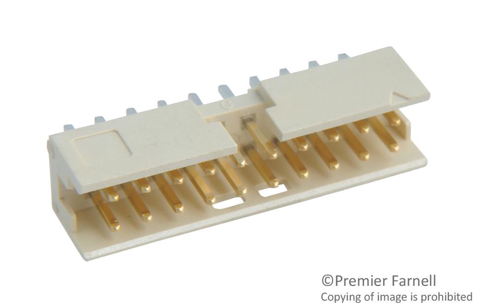 98414-G06-20LF CONNECTOR, HEADER, 20POS, 2ROW, 2MM AMPHENOL ICC