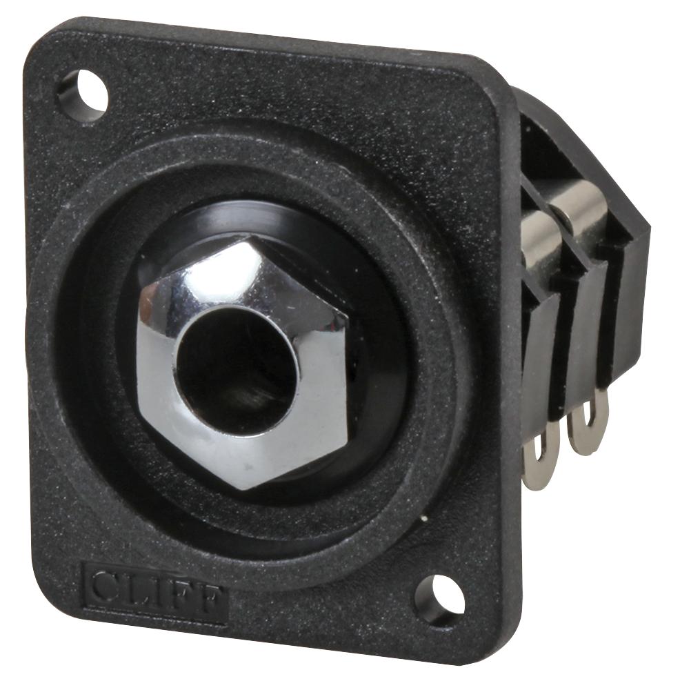 CP303080X PHONE STEREO JACK, 6.35MM, 3POS, PANEL CLIFF ELECTRONIC COMPONENTS