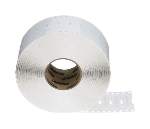 H100X034H1T-B HEAT SHRINK MARKER, 25.4MM X 8.6MM, WHT PANDUIT