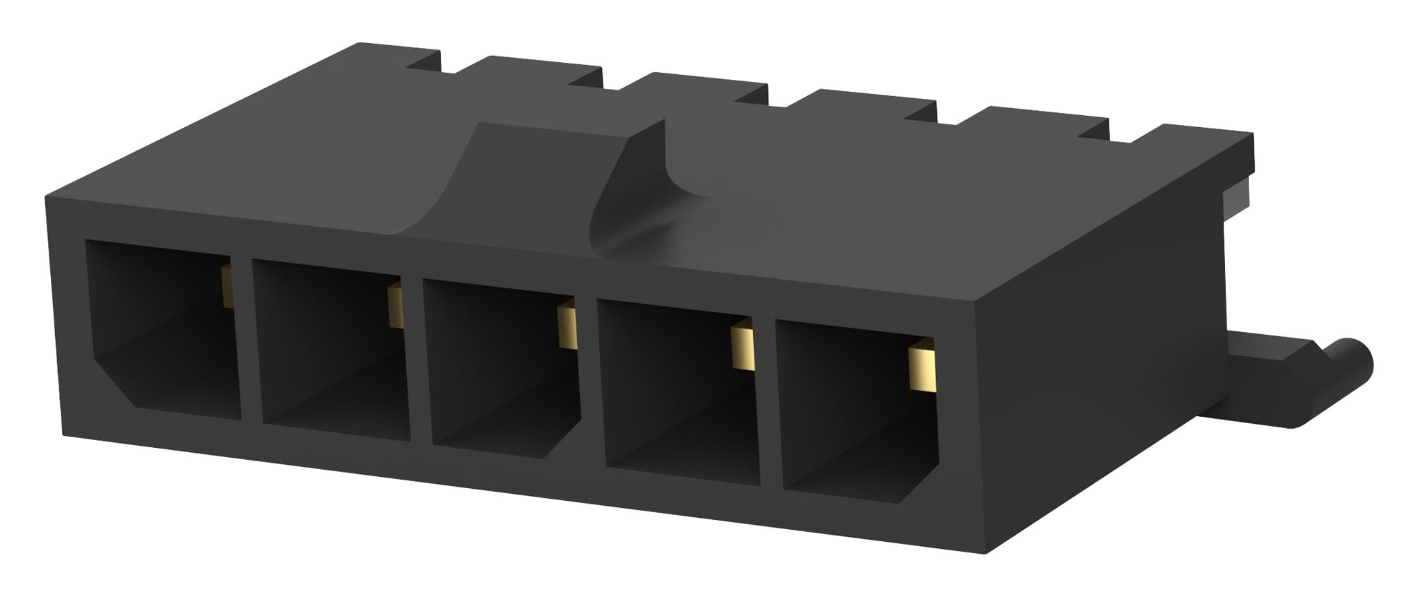 2-1445093-5 CONNECTOR, HEADER, 5POS, 3MM, PCB AMP - TE CONNECTIVITY