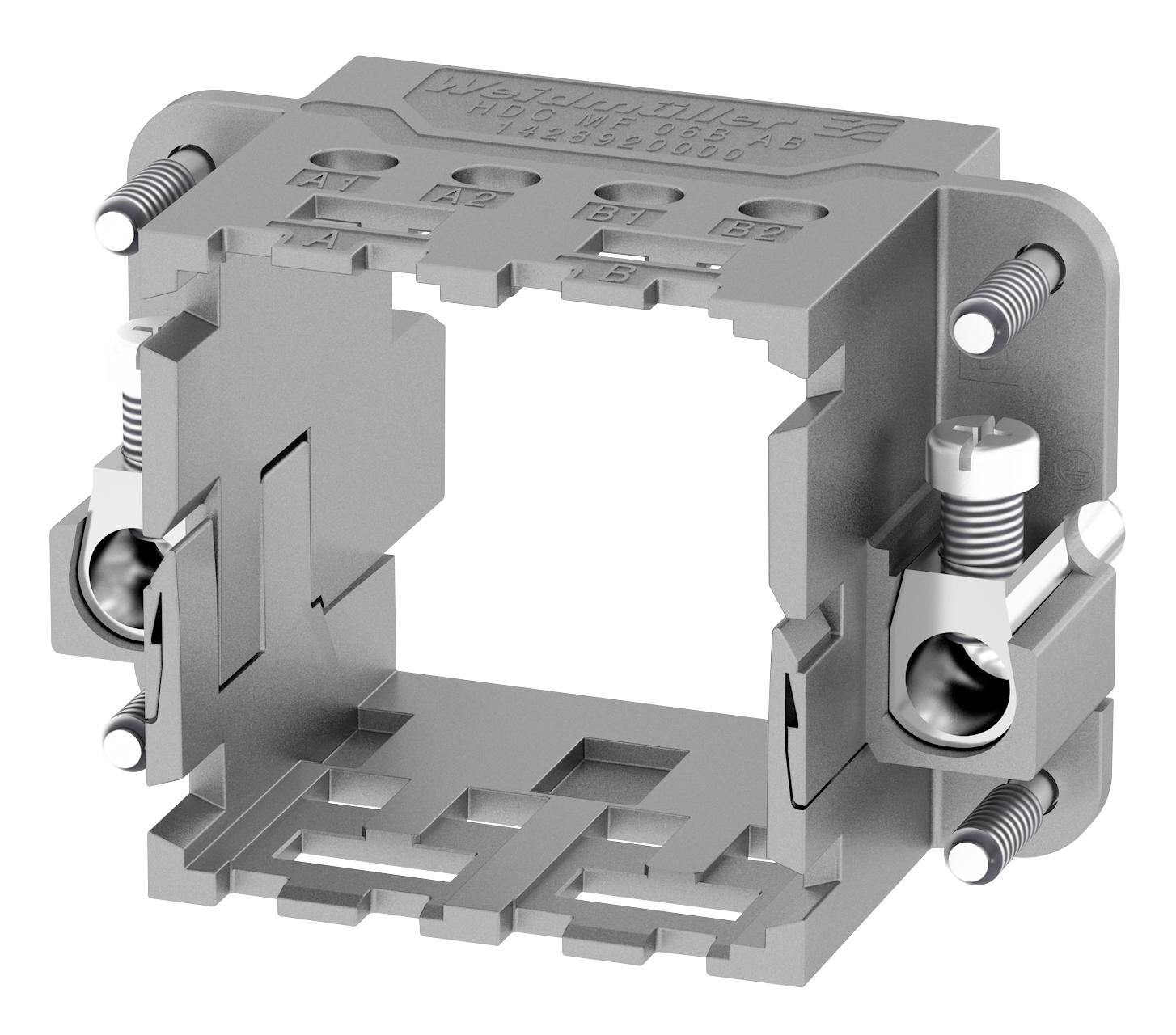 HDC MF 6B BA METAL FRAME, HEAVY DUTY CONNECTOR, SIZE3 WEIDMULLER
