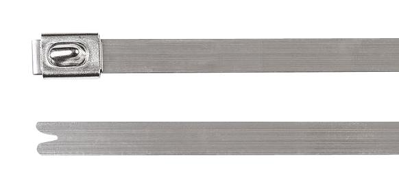 MBT8S-S.M3P CABLE TIE, 201MM, STAINLESS STEEL, 900N HELLERMANNTYTON