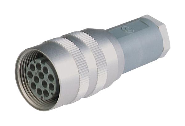 N 11 R EF CIRCULAR CONNECTOR, PLUG, 11POS, CABLE HIRSCHMANN