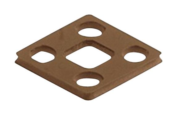 GSSA 300-6 FLAT GASKET, EPDM, RECTANGULAR CONN HIRSCHMANN