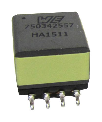 750342557 TRANSFORMER, 1:1.8:1.8, 50UH, SMT WURTH ELEKTRONIK