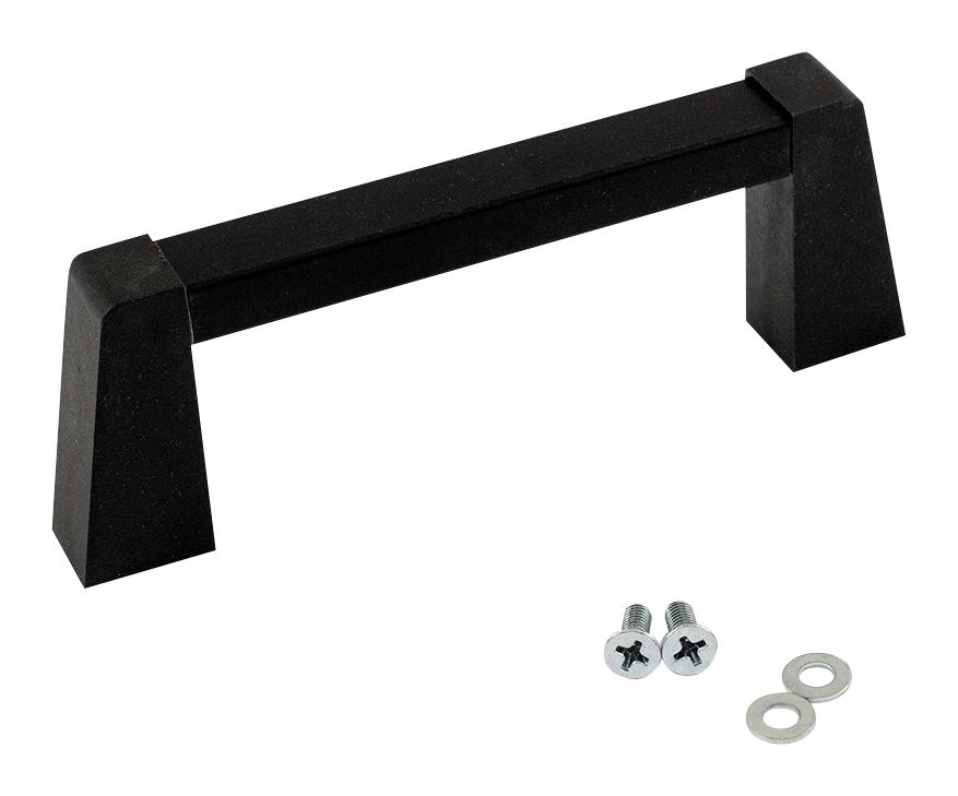 1427SBB HANDLE, ALUM/NYLON, BLACK, ENCLOSURE HAMMOND