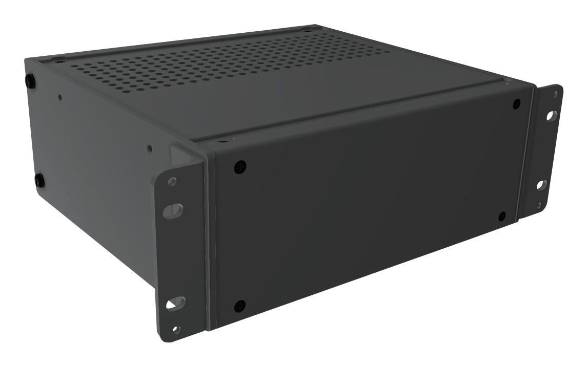 RMCV9038BK1 RACK MOUNT CABINET, 2U, ALUM, BLACK HAMMOND