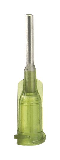 914100-TE NEEDLE, 14 GAUGE X 1", OLIVE, SYRINGE METCAL