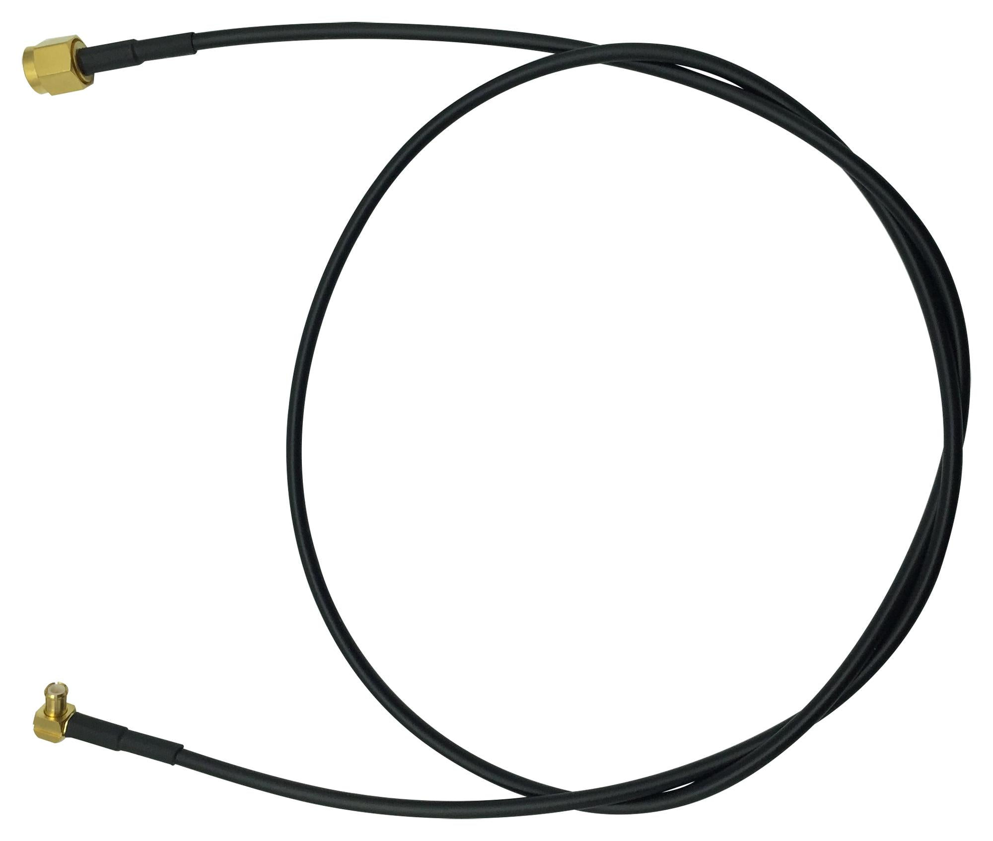 MC002997 RF CABLE ASSY, SMA-MCX R/A PLUG, 650MM MULTICOMP PRO