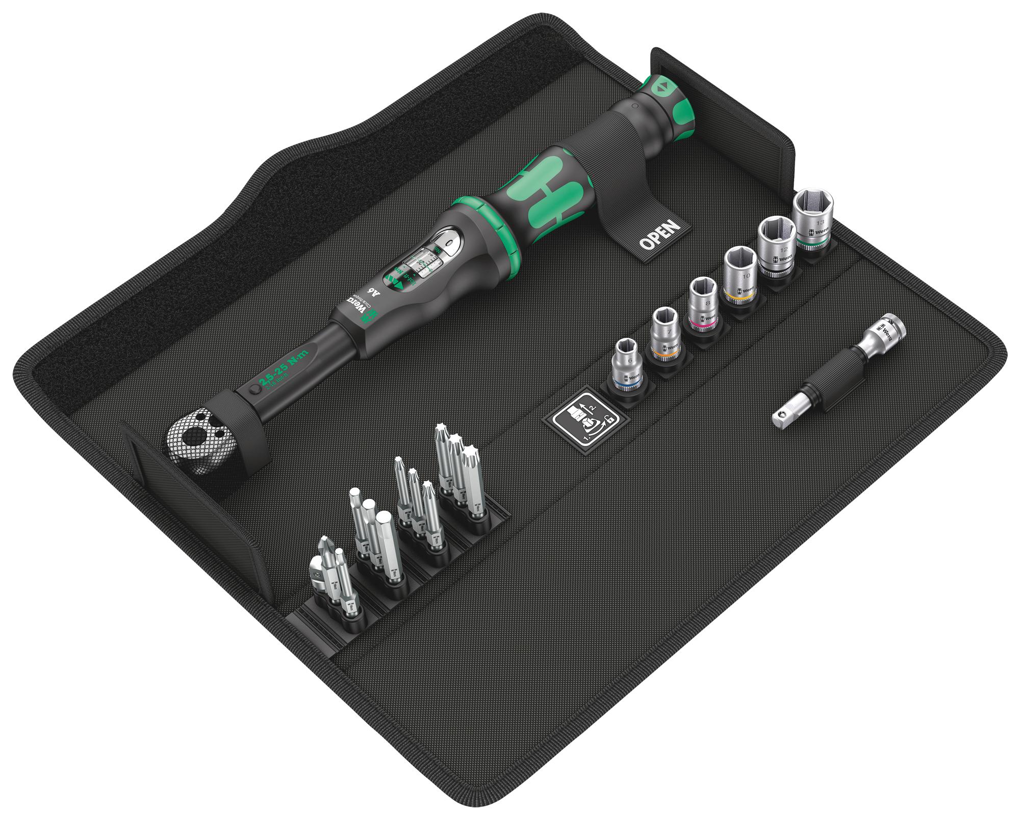 05130110001 TORQUE SET W/STRIP, 20PC WERA