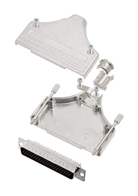 L17MHDM37+L717HDC62P HD-D SUB CONNECTOR, PLUG, 62POS, SOLDER AMPHENOL ICC