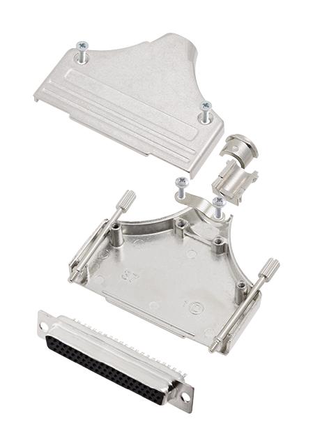 L17MHDM37+L77HDC62S HD-D SUB CONNECTOR, RCPT, 62POS, SOLDER AMPHENOL ICC