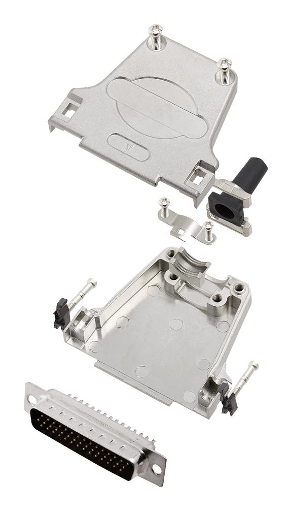 L17DTZF25-RG+L717HDB44P HD-D SUB CONNECTOR, PLUG, 44POS, SOLDER AMPHENOL ICC