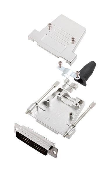 L17DTSL37-RG-LJS-T+L717HDC62P HD-D SUB CONNECTOR, PLUG, 62POS, SOLDER AMPHENOL ICC