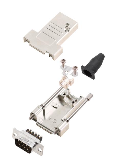 L17DTSL25-RG-LJS-T+L717DB25PST D SUB CONNECTOR, PLUG, 25POS, SCREW AMPHENOL ICC