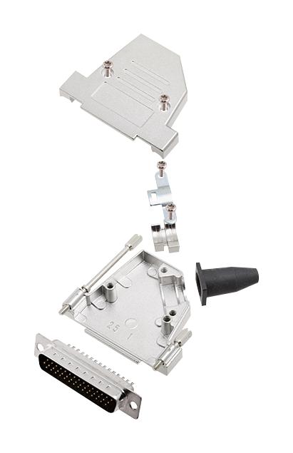 L17DTSL37-RG-LJS-S+L717HDC62P HD-D SUB CONNECTOR, PLUG, 62POS, SOLDER AMPHENOL ICC