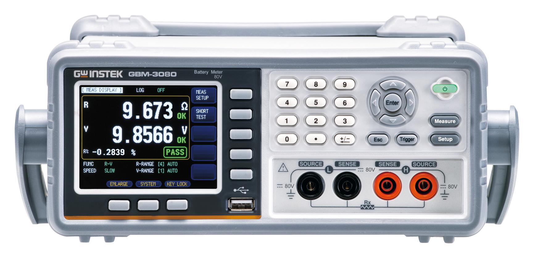 GBM-3080 BATTERY TESTER, 80V, RS-232C GW INSTEK