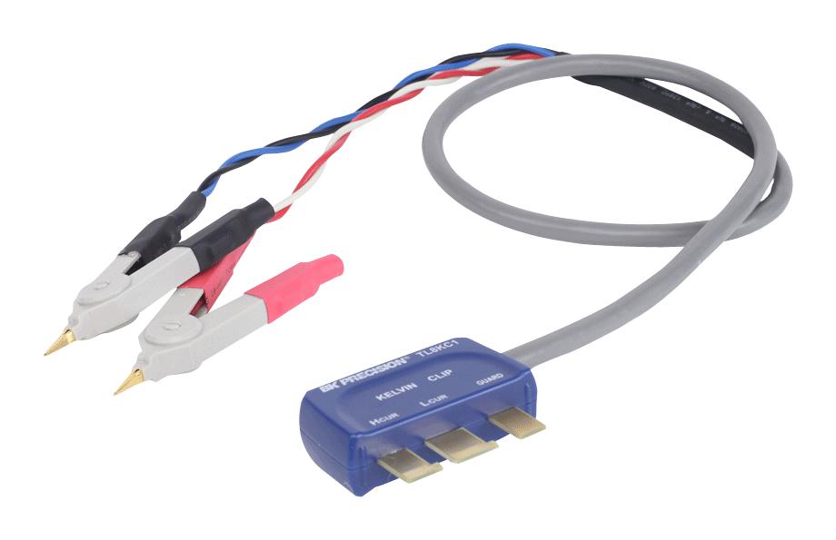 TL8KC1 KELVIN CLIP TEST LEAD, 4 TERMINAL B&K PRECISION