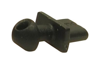 CP30295 DUST COVER, BLACK, USB RCPT CONN CLIFF ELECTRONIC COMPONENTS