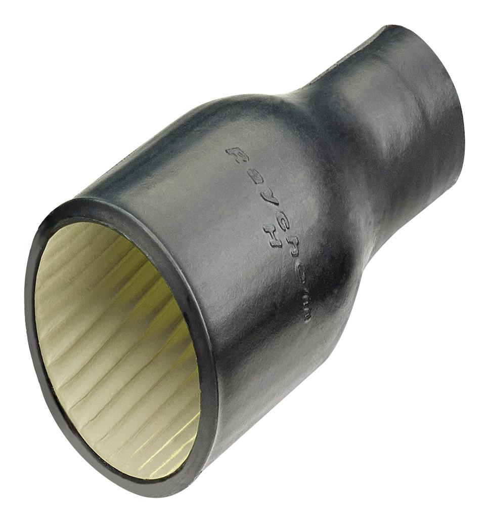 202S132-25C-0 HEAT-SHRINK BOOT, STRAIGHT, 14.2MM, BLK RAYCHEM - TE CONNECTIVITY
