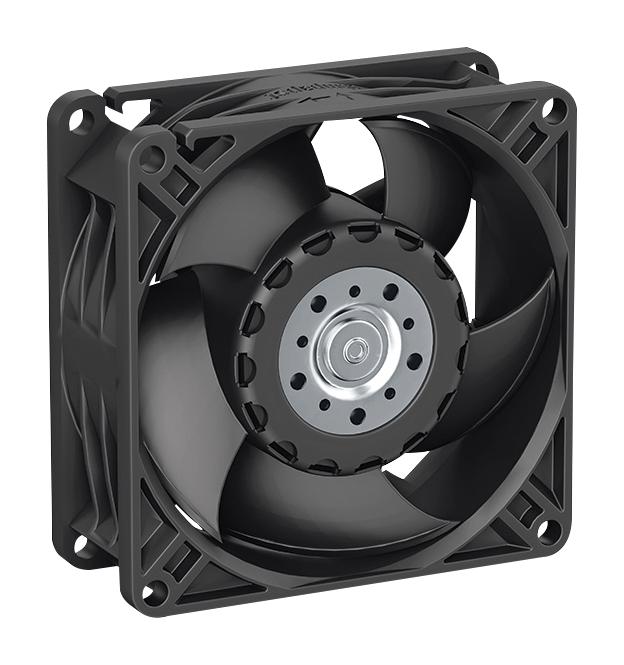 8312NNR AXIAL FAN, 80MM, 12VDC, 33CFM, 33DBA EBM-PAPST
