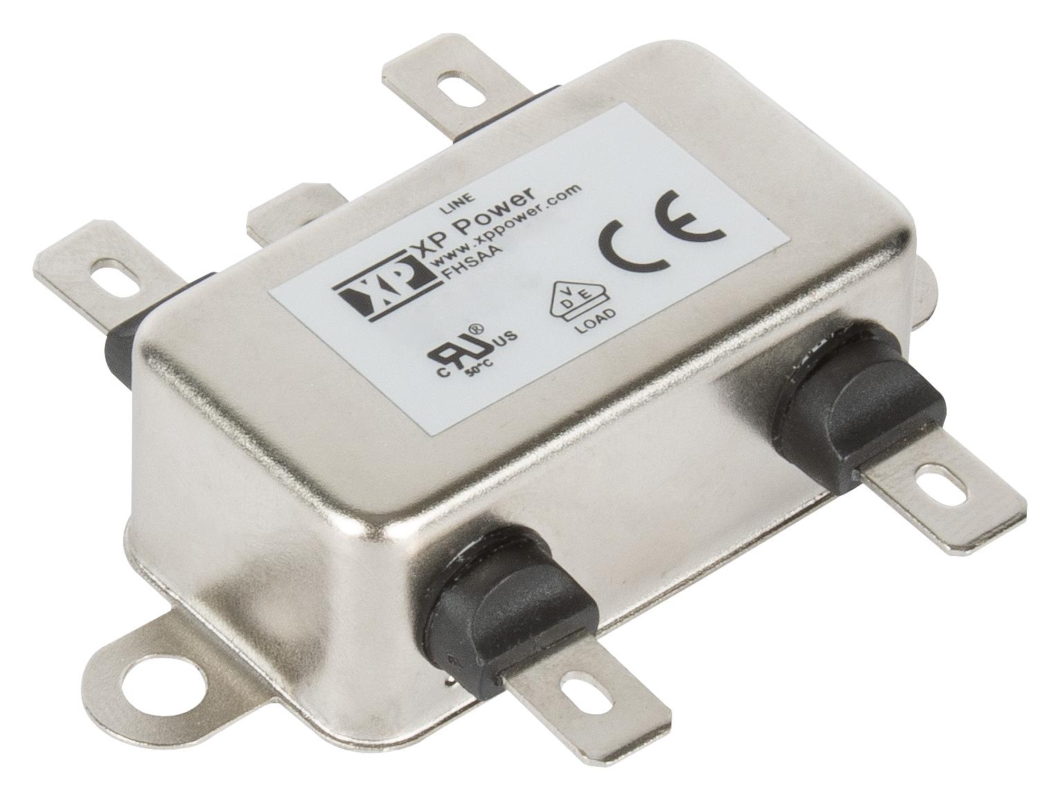 FHSAA03A1FR POWER LINE FILTER, ITE, 1.2MH, 3A, QC XP POWER