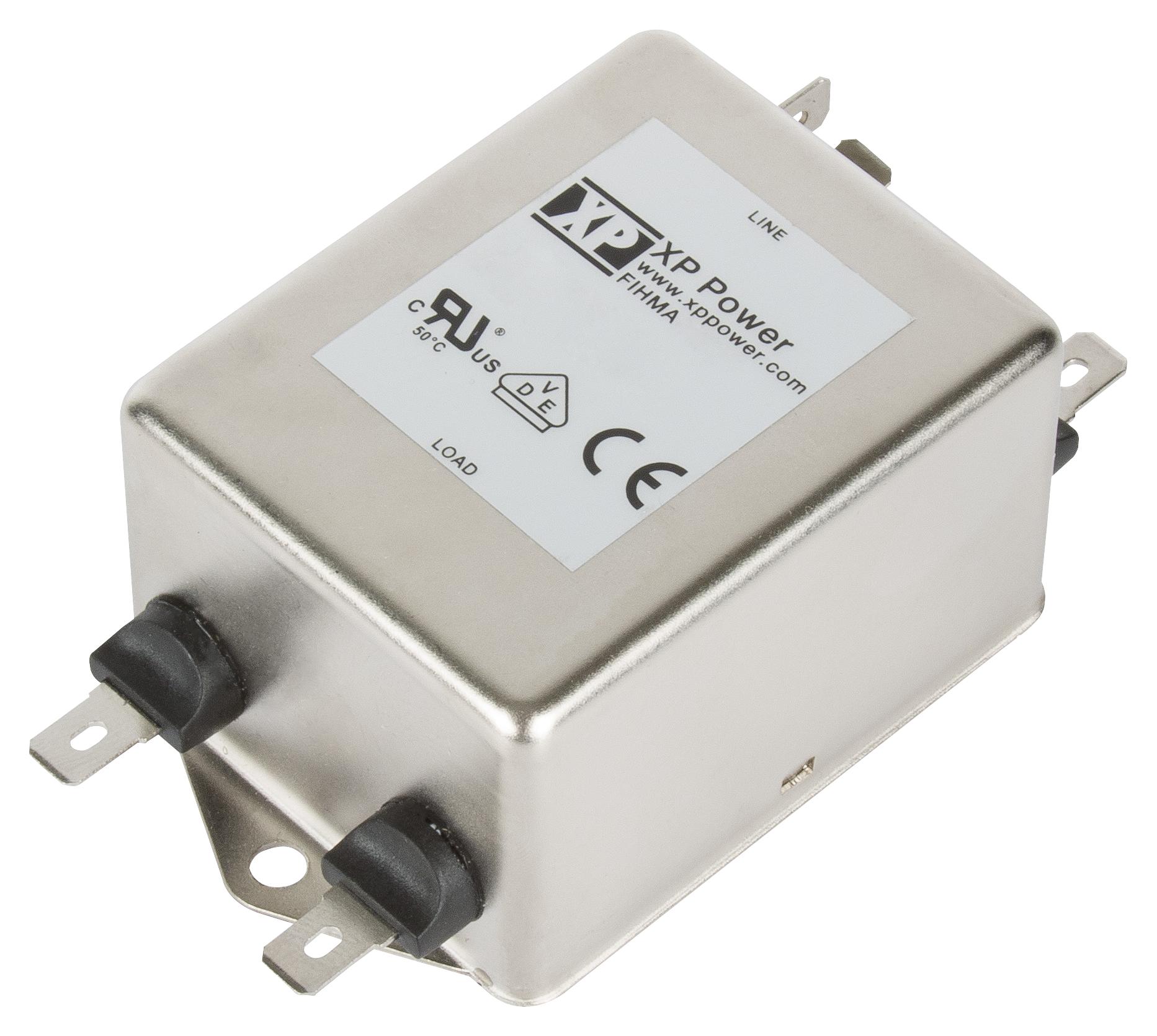 FIHMA10C2F POWER LINE FILTER, MEDICAL, 2MH, 10A XP POWER