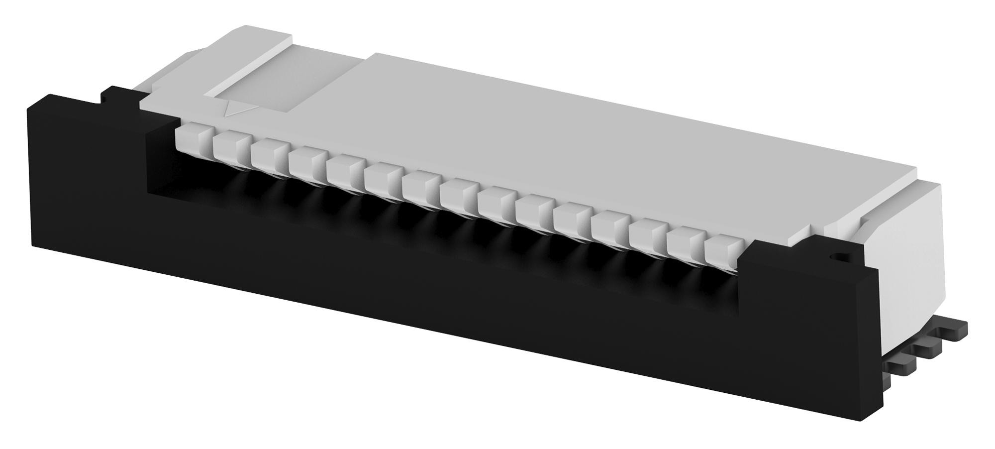 1-84953-5 CONNECTOR, FFC/FPC, 15POS, 1ROWS, 1MM AMP - TE CONNECTIVITY