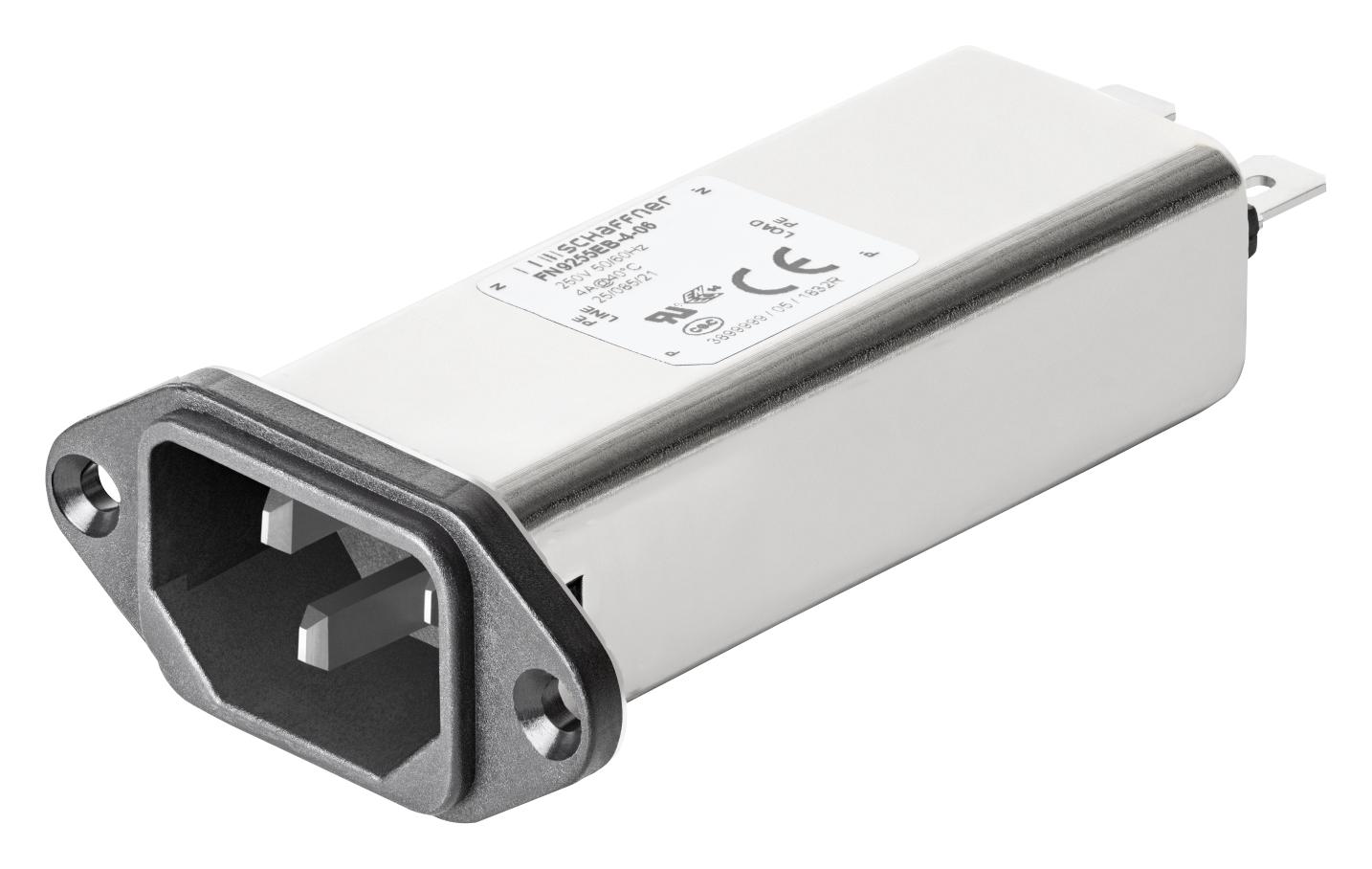 FN9255EB-4-06 POWER LINE FILTER, 2.1MH, 4A SCHAFFNER