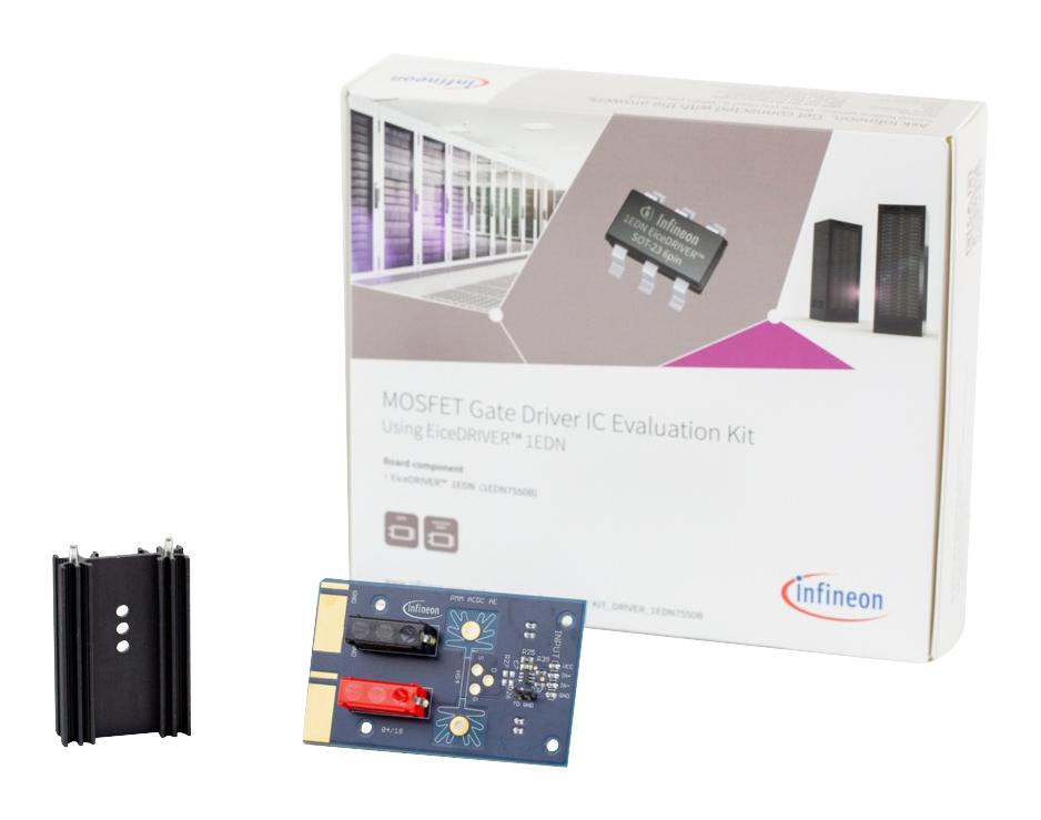 KITDRIVER1EDN7550BTOBO1 EVALUATION KIT, MOSFET GATE DRIVER INFINEON