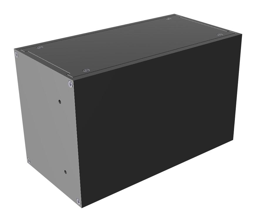 RM3U0804SBK RACK MOUNT CABINET, ALUM, BLACK HAMMOND