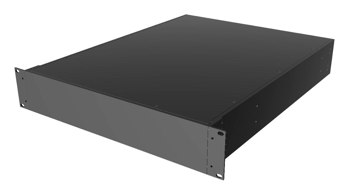 RM2U1922SBK RACK MOUNT CABINET, 2U, ALUMINIUM HAMMOND