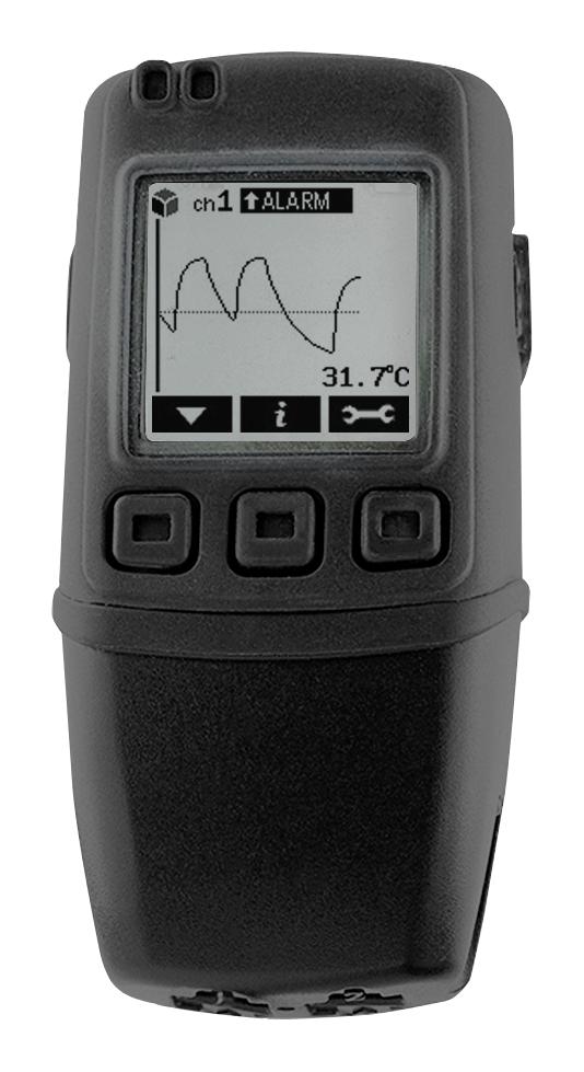 EL-GFX-D2 DATA LOGGER, 2CH, TEMP, RH & DEW POINT LASCAR