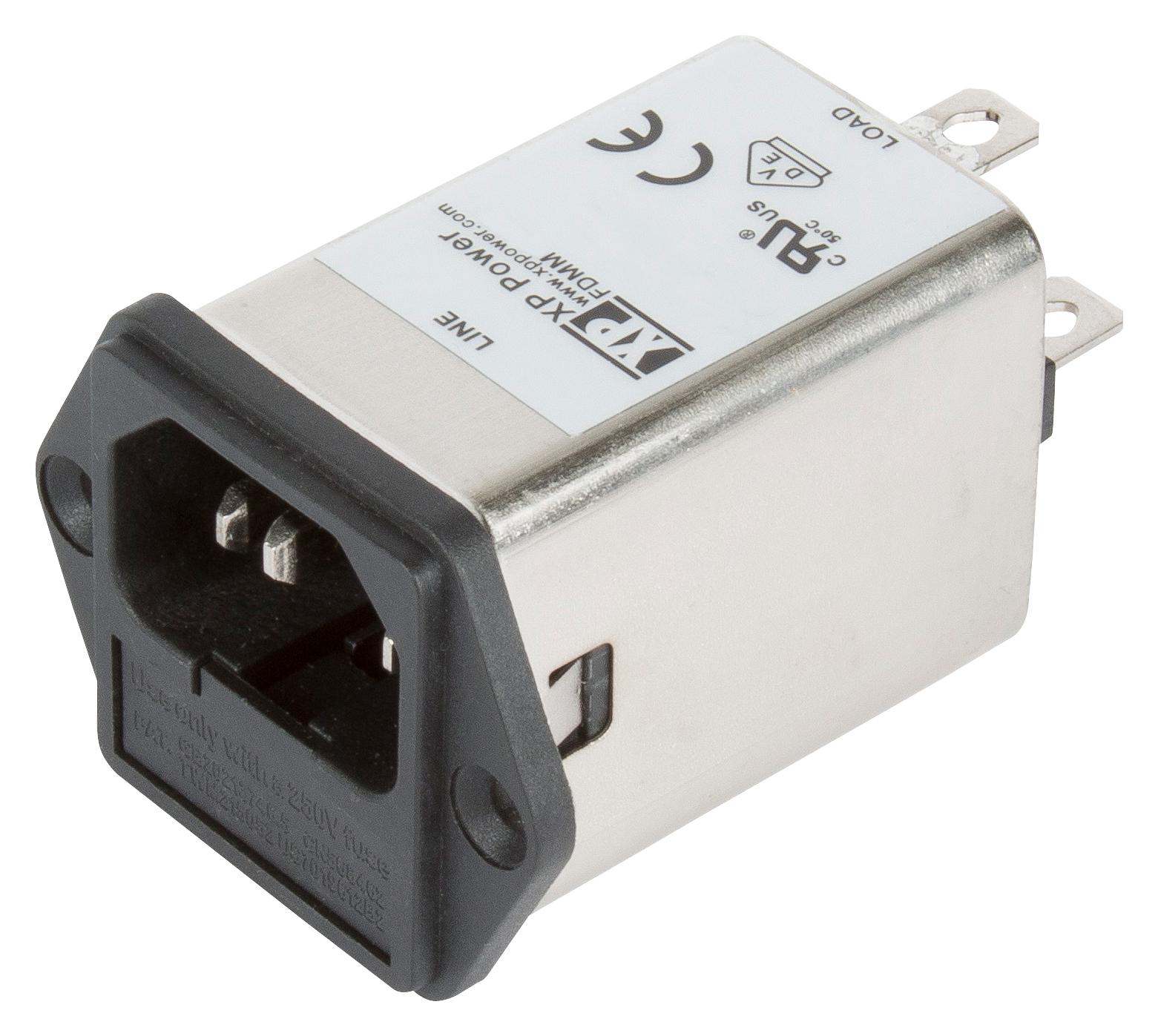 FDMM03SFR IEC FILTER, MEDICAL, 2.5MH, 3A, QC XP POWER