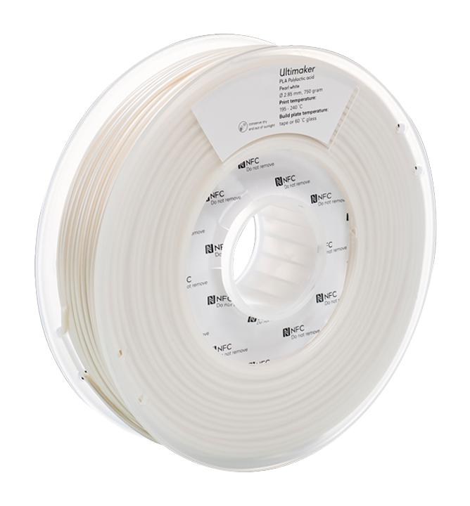 1620 FILAMENT, PLA - PEARL WHITE - 750G ULTIMAKER