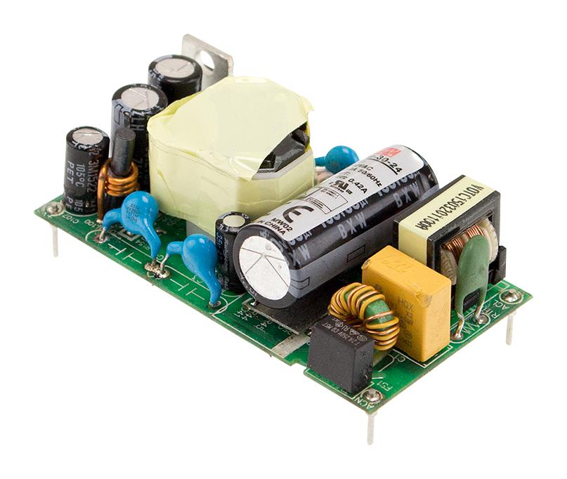 MFM-30-15 POWER SUPPLY, AC-DC, 15V, 2A MEAN WELL