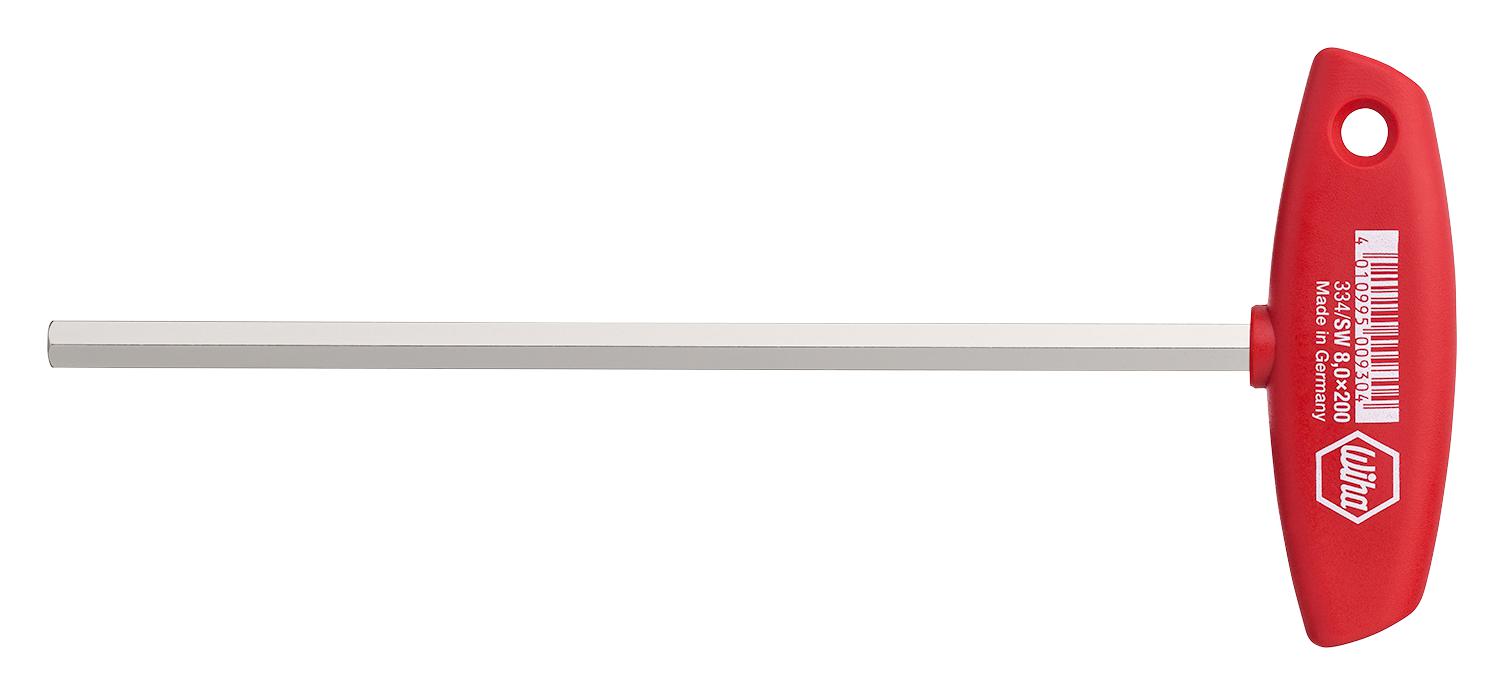 00917 HEX KEY, T HANDLE, 5MM X 150MM WIHA