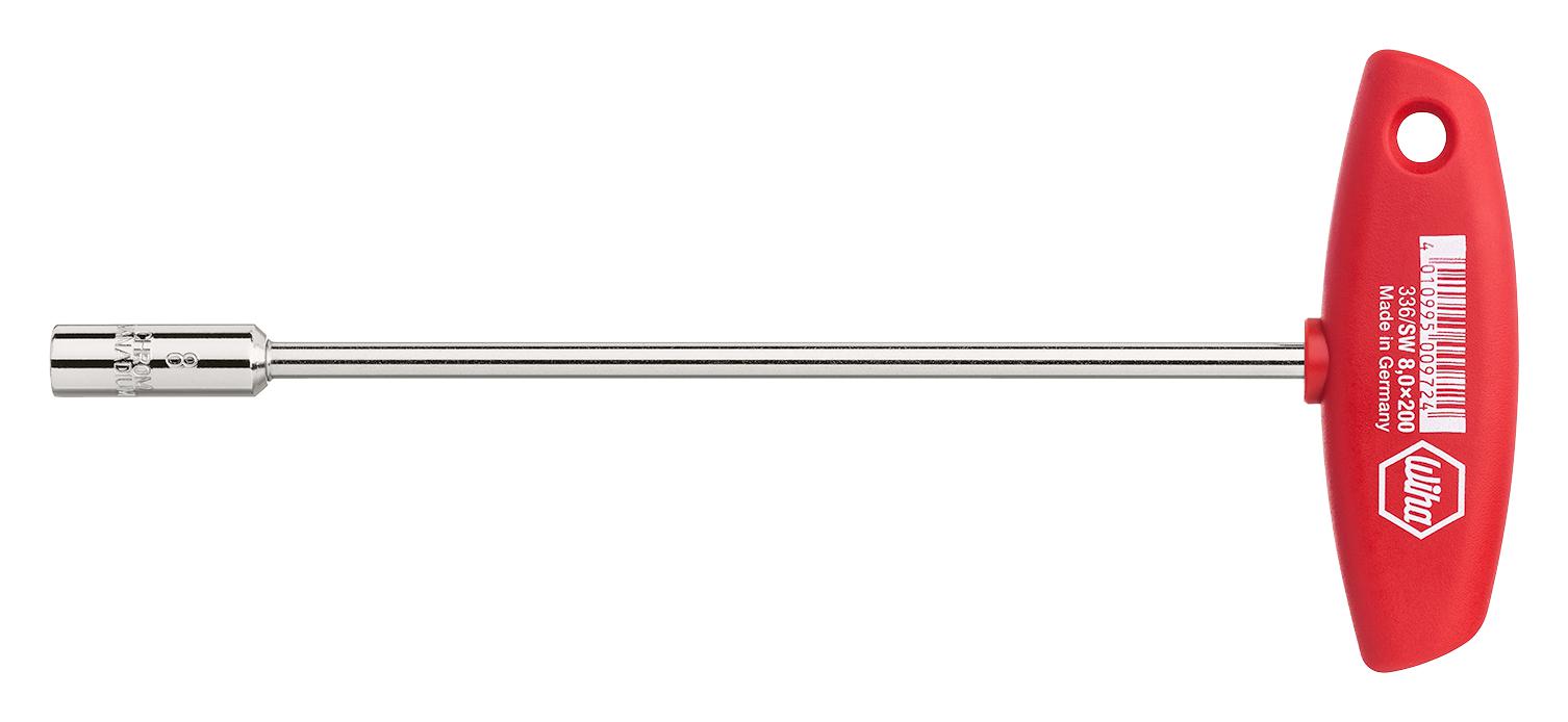 00985 NUT DRIVER, 12MM X 125MM WIHA