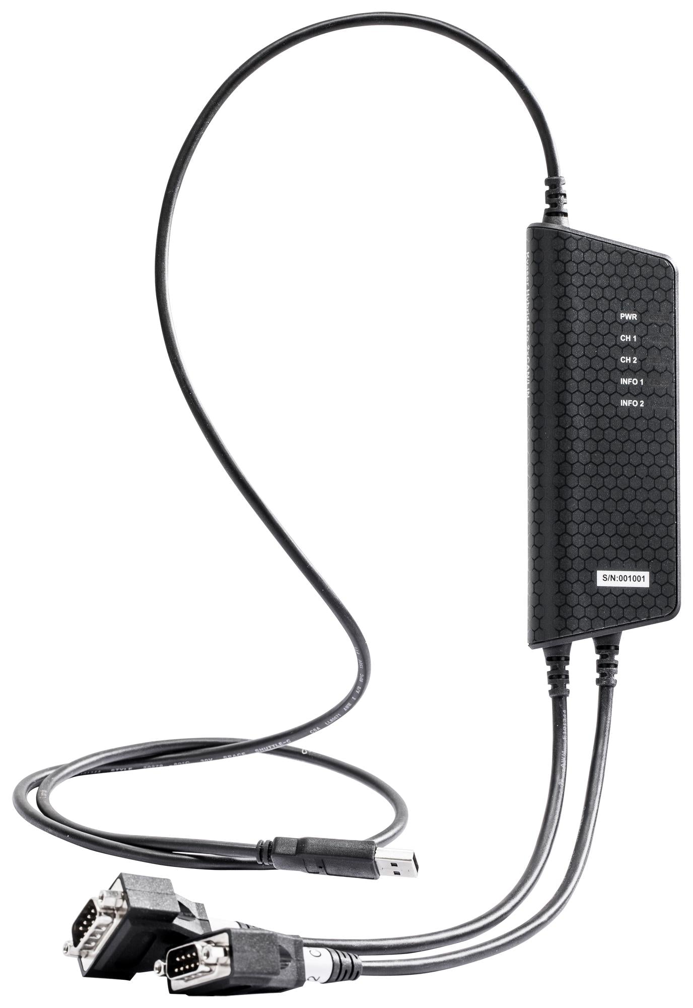 01042-0 INTERFACE, USB-2 X RS-232 SERIAL KVASER