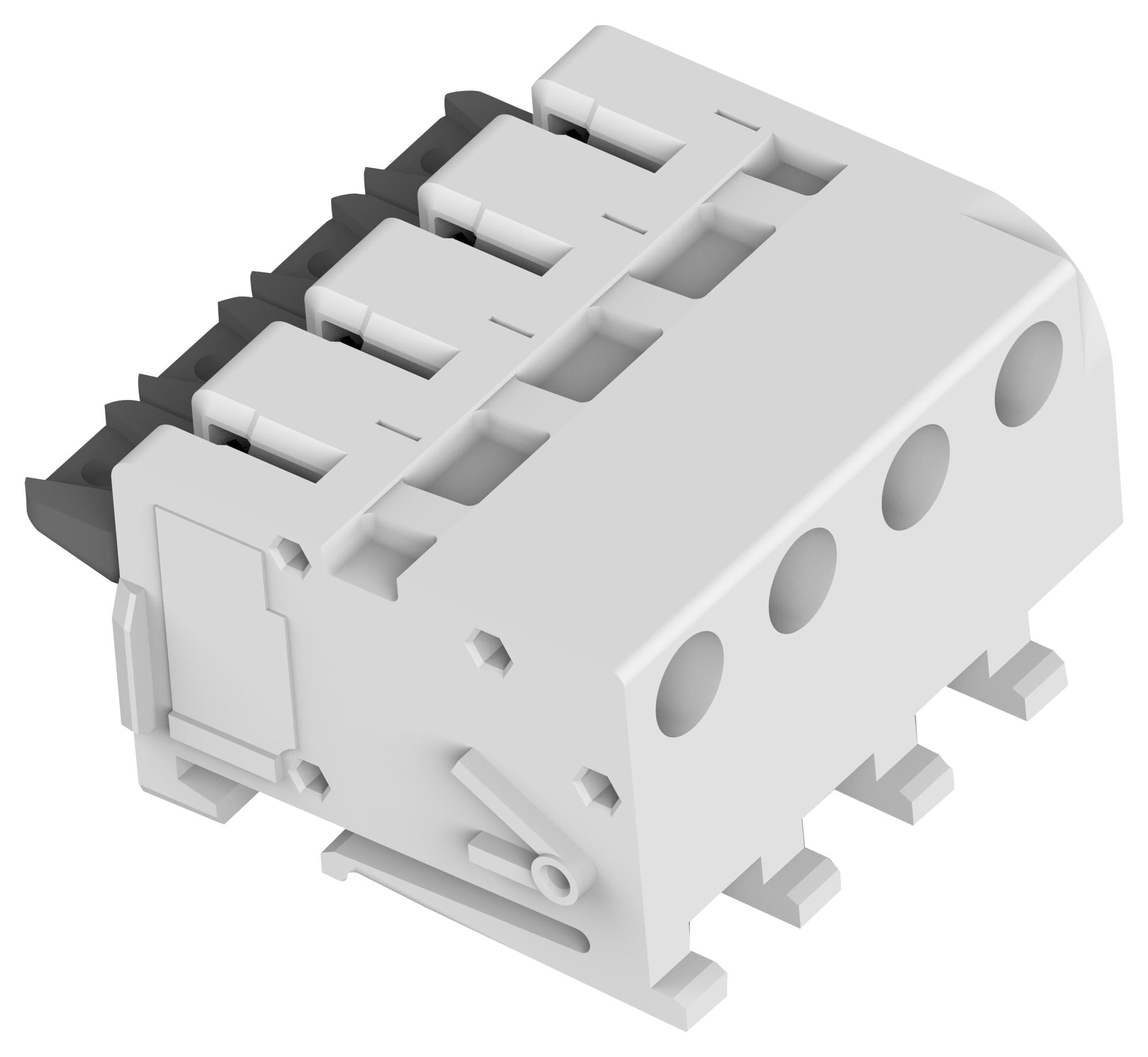 2319461-4 TERMINAL BLOCK, PLUGGABLE, 4POS, 18AWG BUCHANAN - TE CONNECTIVITY