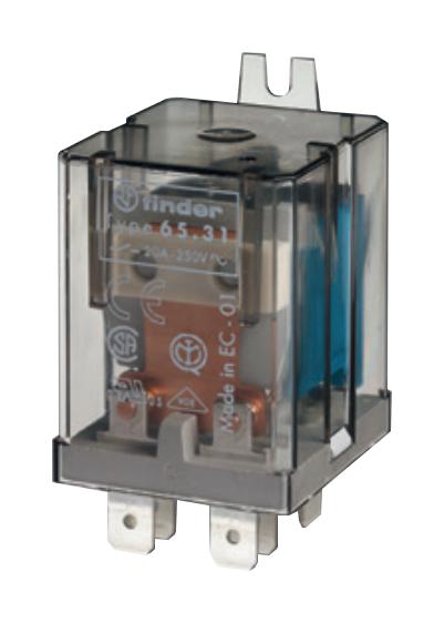 653181100300 POWER RELAY, SPST, 110VAC, 250VAC, PANEL FINDER