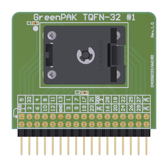 SLG46880V-SKT SKT KIT, 40X40 SKT ADAPTER, 50 IC SAMPLE DIALOG SEMICONDUCTOR