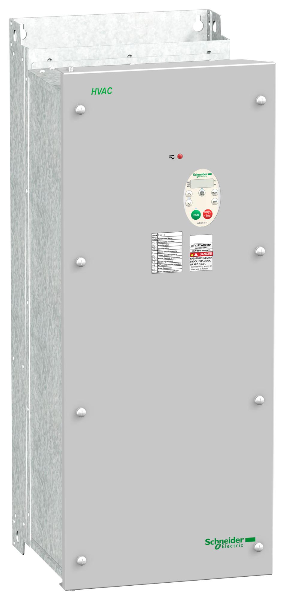ATV212WD22N4C VAR SPEED DRIVE , 3-PH, 22KW, 480VAC SCHNEIDER ELECTRIC