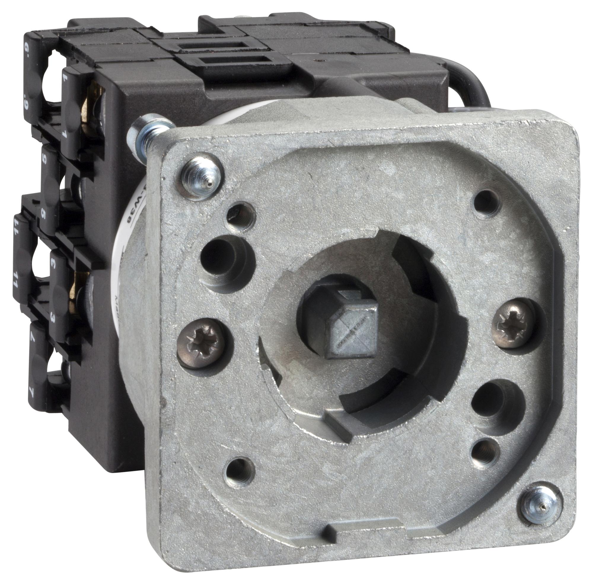 K1E005NX CAM SWITCH BODY, 22MM, 1 POLE, 12A SCHNEIDER ELECTRIC